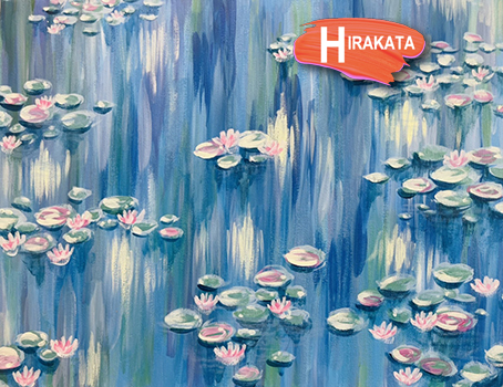 モネの睡蓮 Monet Waterlilies – Artbar Osaka（アートバー大阪）