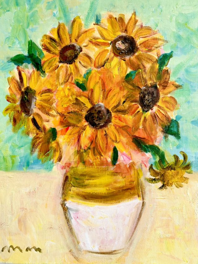 ゴッホのひまわり VAN GOGH SUNFLOWERS – Artbar Osaka