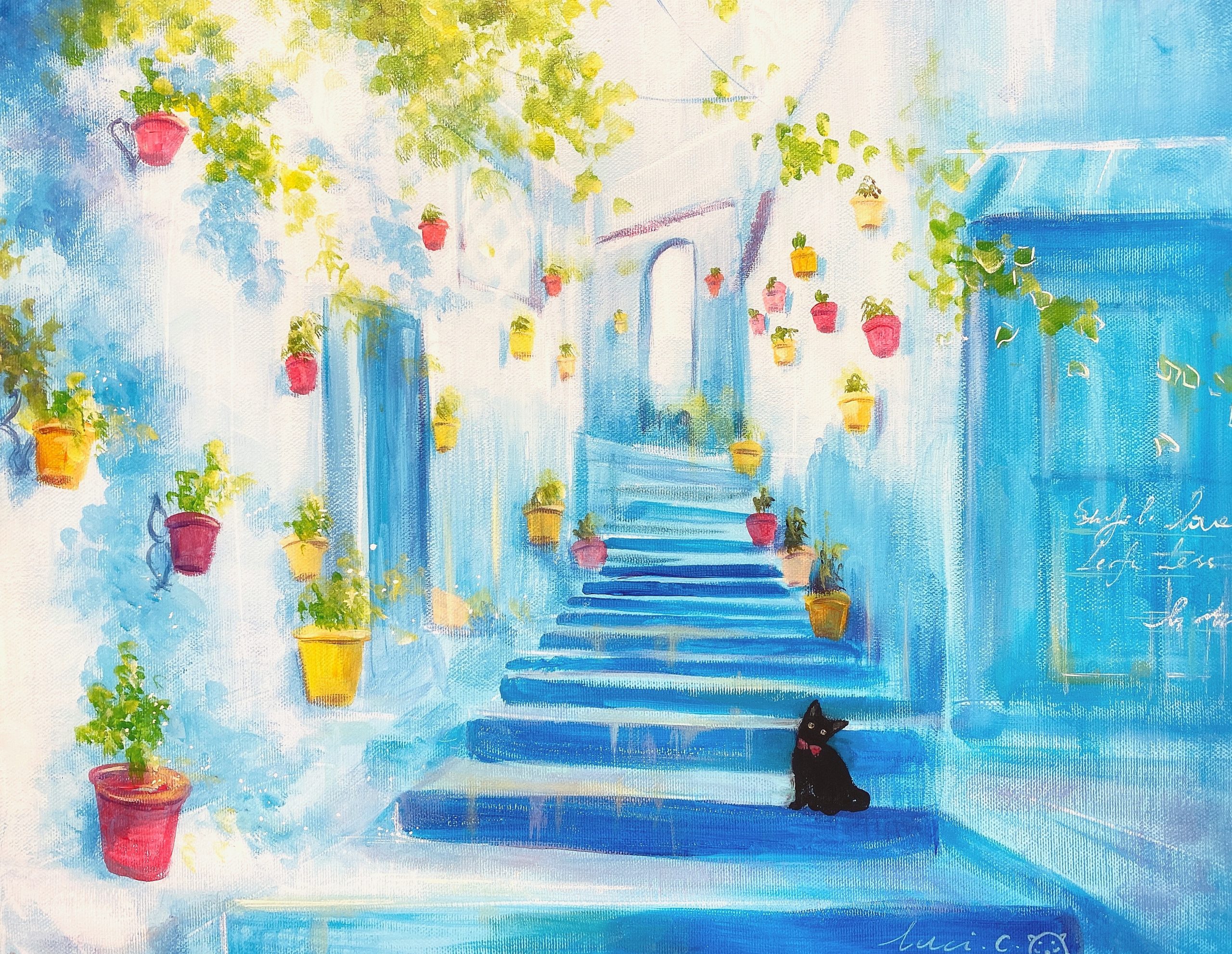 モロッコ　絵画　3点　セット　ベルベル人　アート　モロッカンアート 2246778358.jpg?1626596243