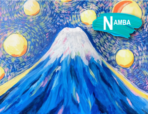 ゴッホ 富士山 FUJI VAN GOGH – Artbar Osaka（アートバー大阪）